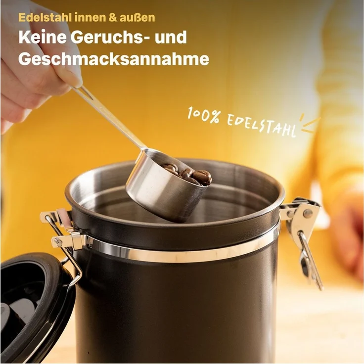 SILBERTHAL Kaffeedose 500g luftdicht, (1-tlg) – Bild 2