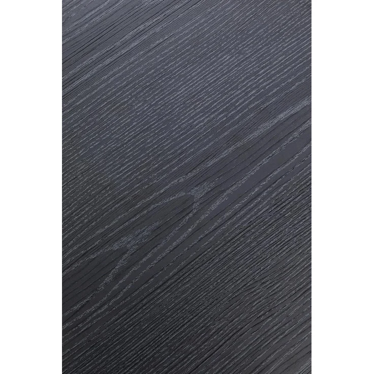 Kare Design Couchtisch Wire Wood 2er Set, Schwarz, 63/53cm Durchmesser,Wohnzimmertisch, Stahlgestell, Tischplatte aus Holz, Wohnzimmer, Rund, 34 x 70 x 70 cm (H/B/T) – Bild 3