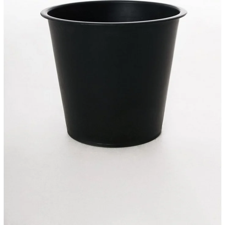 VIVANNO Pflanzeinsatz Kunststoff EINSATZ Rund Rund - Schwarz Matt (1 St), 24x24x24 cm – Bild 2