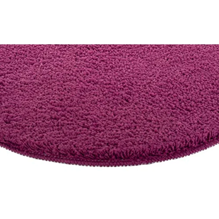 Brandsseller Badematte Ø 60 cm Badvorleger Badteppich Rund Beere – Bild 5