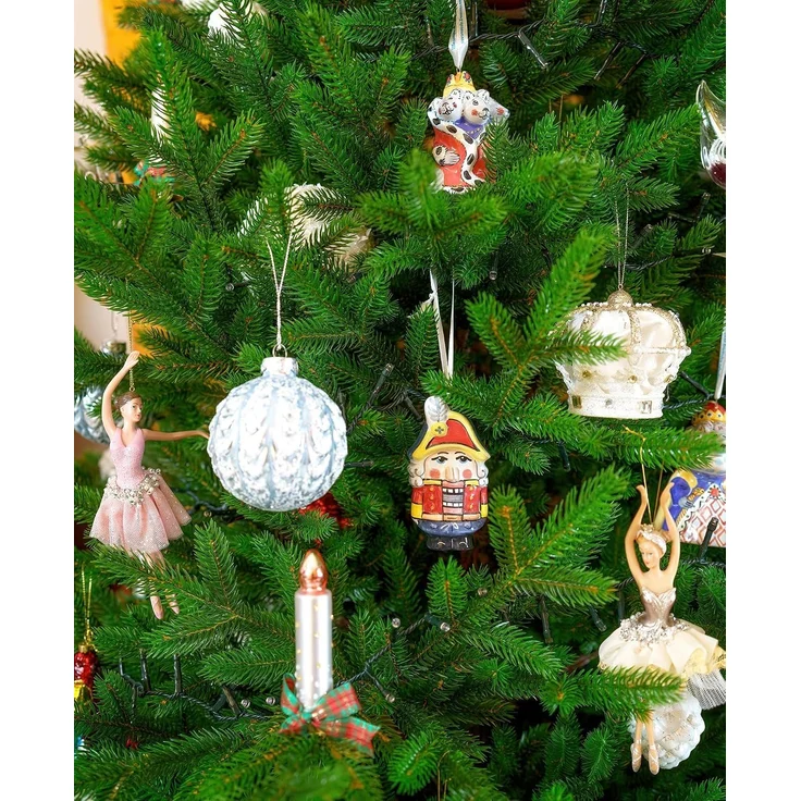 EveXmas Onyx Künstlicher Weihnachtsbaum Grün 190 cm – 618 Astspitzen, inkl. klappbarem Metallständer – Bild 7
