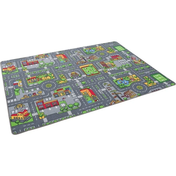 Snapstyle Kinderteppich Straßenteppich Beidseitig Straßenlandschaften, Rechteckig, Höhe: 6 mm – Bild 2