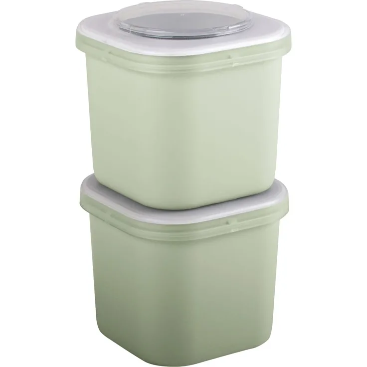 Sunware Food to Go Lunchbox Sigma Home 2er-Set grün