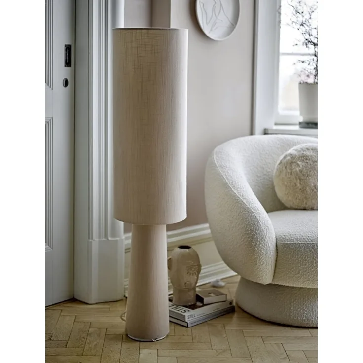 BLOOMINGVILLE Lizzie Vase Natur Steingut