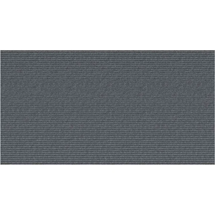 vidaXL Teppichläufer Grau 80 x 150 cm Stoff 42011415 – Bild 2