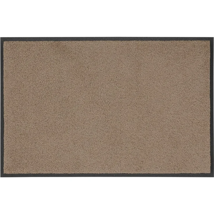 wash+Dry Fußmatte, Taupe 60x90 cm, innen und außen, waschbar, beige – Bild 5