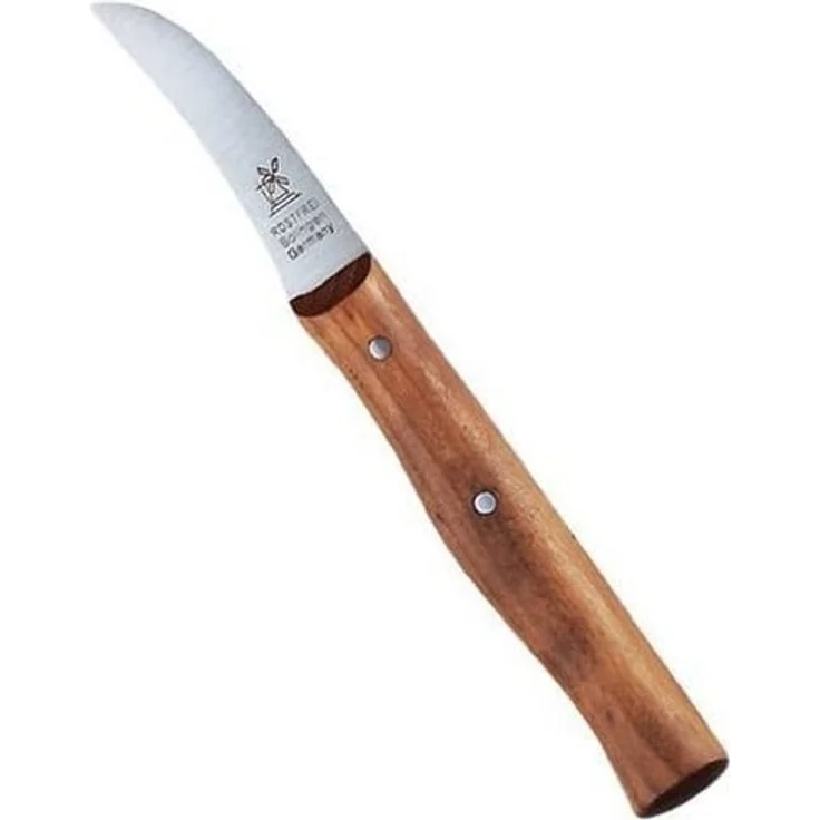 Windmühlen Messer Schälmesser Gemüsemesser Vogelschnabel 59 mm rostfrei Kirschbaum Kirsche von Herder
