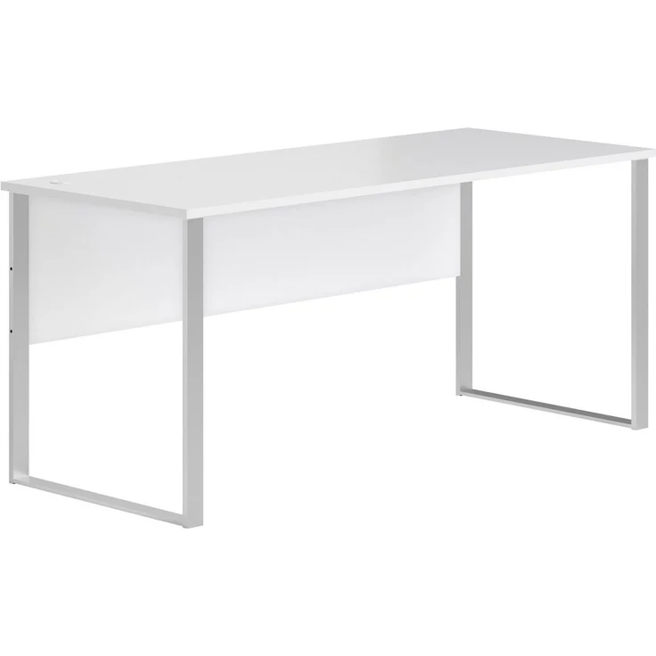 Stella Trading Amanda Schreibtisch in Weiß - Moderner Bürotisch Computertisch für Ihr Home-Office - 170 x 77 x 73 cm (B/H/T) – Bild 2