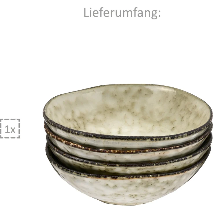 SÄNGER Schalenset Pompei 4 teilig – Bild 4
