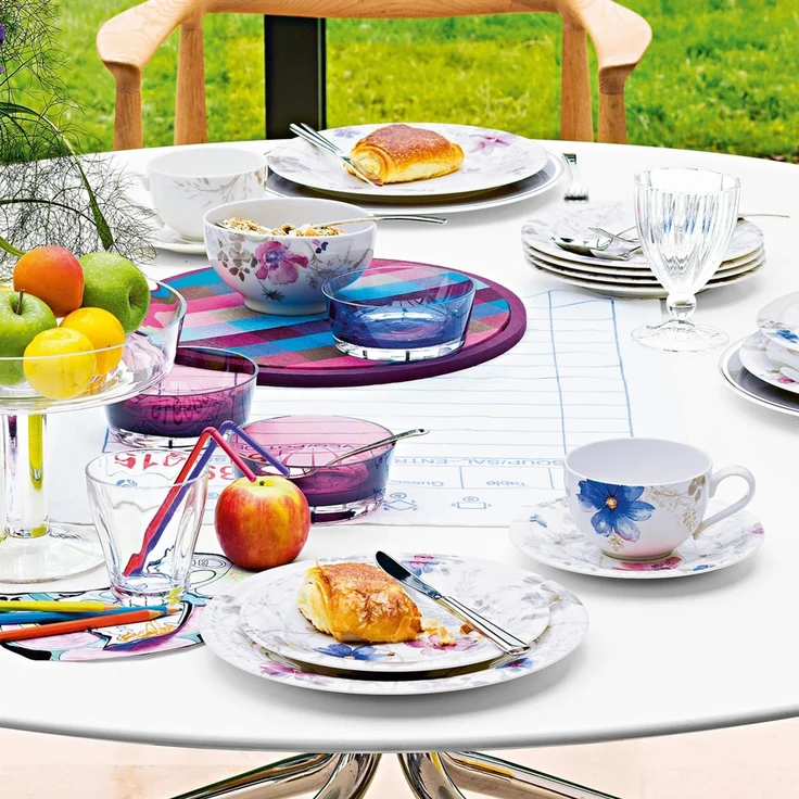 Villeroy & Boch Mariefleur Gris Basic Kaffeeservice 18-teilig – Bild 3