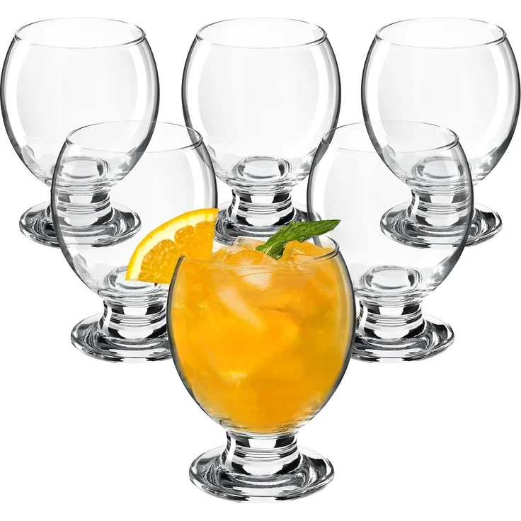 KADAX Gläser Getränkegläser Dessertbecher 280 ml Set mit 6 Gläsern – Bild 1