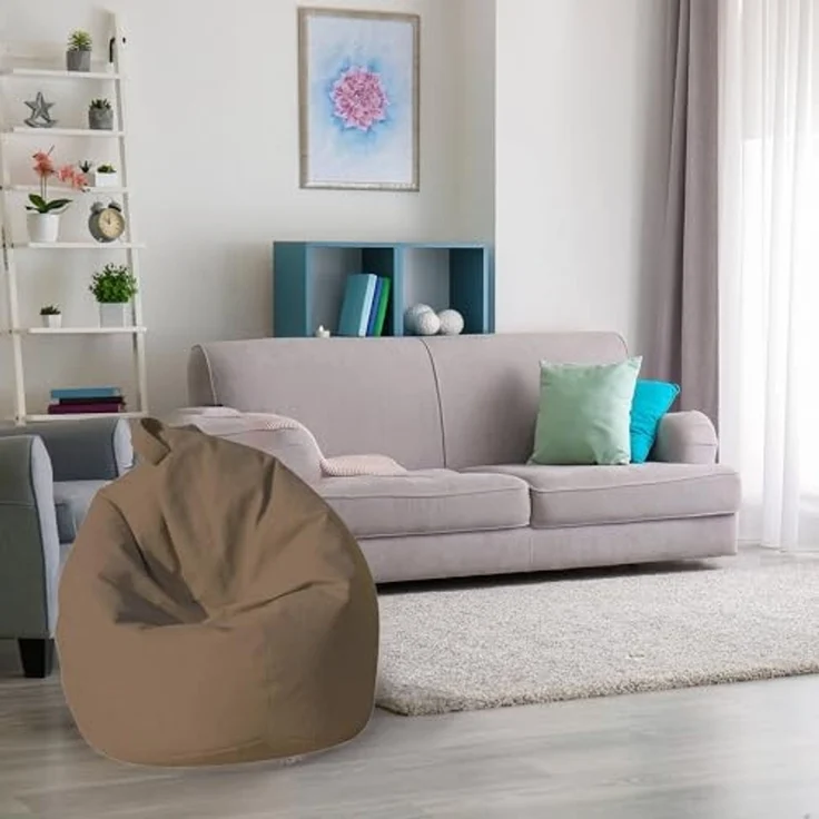 Talamo Italia - Eleganter Schlafsack, Farbe: Beige, Maße: 80 x 120 x 80 cm – Bild 1
