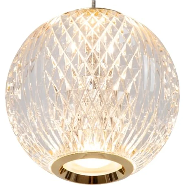 Lucide CINTRA Pendelleuchte, LED dimmbar, 3x4,7W, warmweiß 2700K, höhenverstellbar, transparent – Bild 5