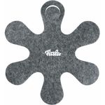 Fissler Pfannenschutz 2er Set, Pfannenschoner, Pfannen-Kratzschutz, Polyesterfilz, Grau, 001 006 02 000 0