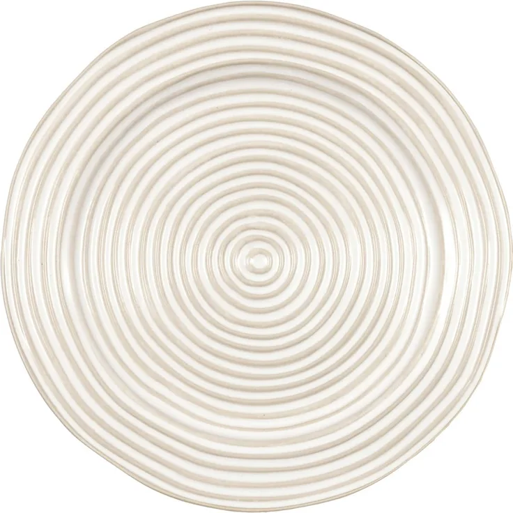 Greengate Teller 20 cm Dunes white