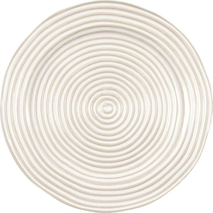 Greengate Teller 20 cm Dunes white – Bild 1