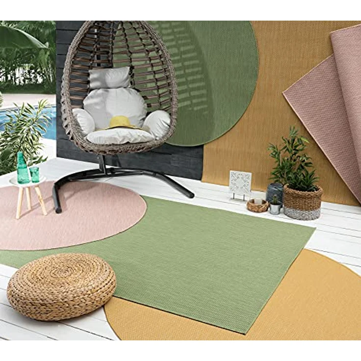 the carpet Teppich Mistra, rechteckig, Höhe: 10 mm, moderner robuster In und Outdoor Teppich – Bild 6