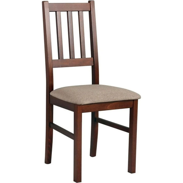 MOEBLO Stuhl BESO 04 (Polsterstühle, Holzstühle, Esszimmerstühle, Polsterstuhl aus Buchenholz für Esszimmer, Holzstuhl mit gepolstertem Sitz, 2 St), (BxHxT): 43 x 90 x 40 cm – Bild 2