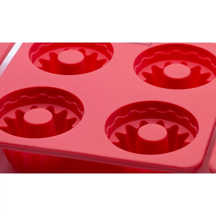 ZOLLNER 3er Set Silikonbackform Minigugelhupf / Muffin für 12 Stück – Bild 3