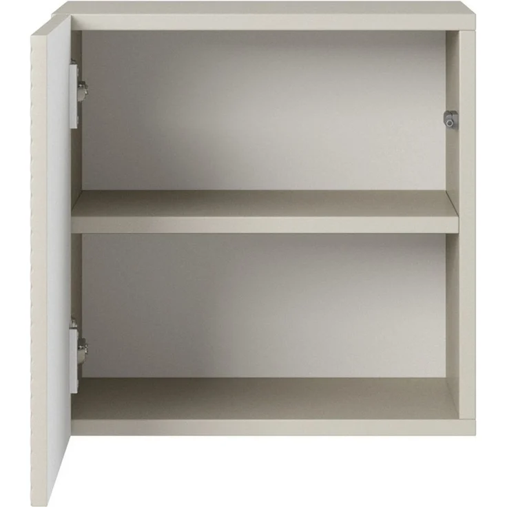 Lomadox Hängeschrank ADARE-141 40 cm breit, kaschmir mit gerillter Front, wandhängend – Bild 3