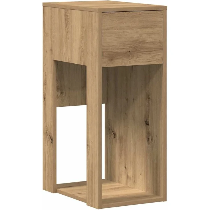 vidaXL Computerschrank mit Schublade Artisan-Eiche 30x44x74 cm 858739 – Bild 1