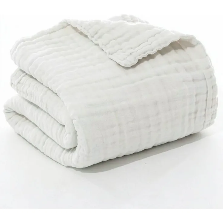 Wohndecke Musselin Decke, JASLIFE, Sommerdecke,100% Baumwolle