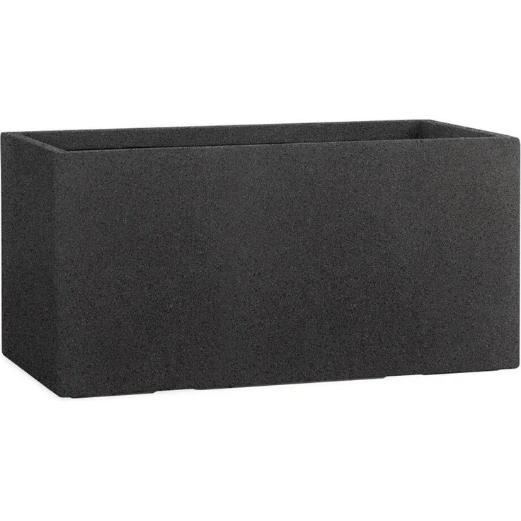 Pflanzwerk® Pflanzkübel TUB Premium Fiberglas Blumenkübel Frostbeständig mit Lotus-Effekt, Fiberglas - Handgefertigt - Rechteckig - Frostbeständig – Bild 2