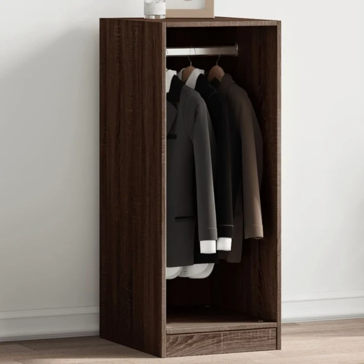 vidaXL Kleiderschrank Grau Sonoma 48x41x102 cm Holzwerkstoff 840819 – Bild 1