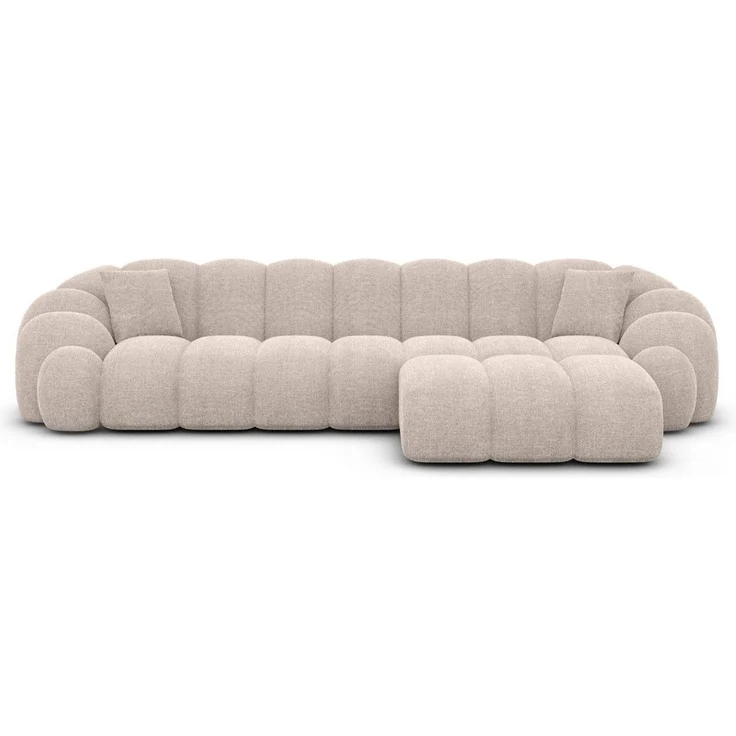 Sofa Dreams Polsterecke Rajada L Form kurz Stoff – Bild 3