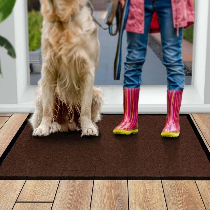 Furni24 Fußmatte - Braun, 60 x 90 cm – Bild 10