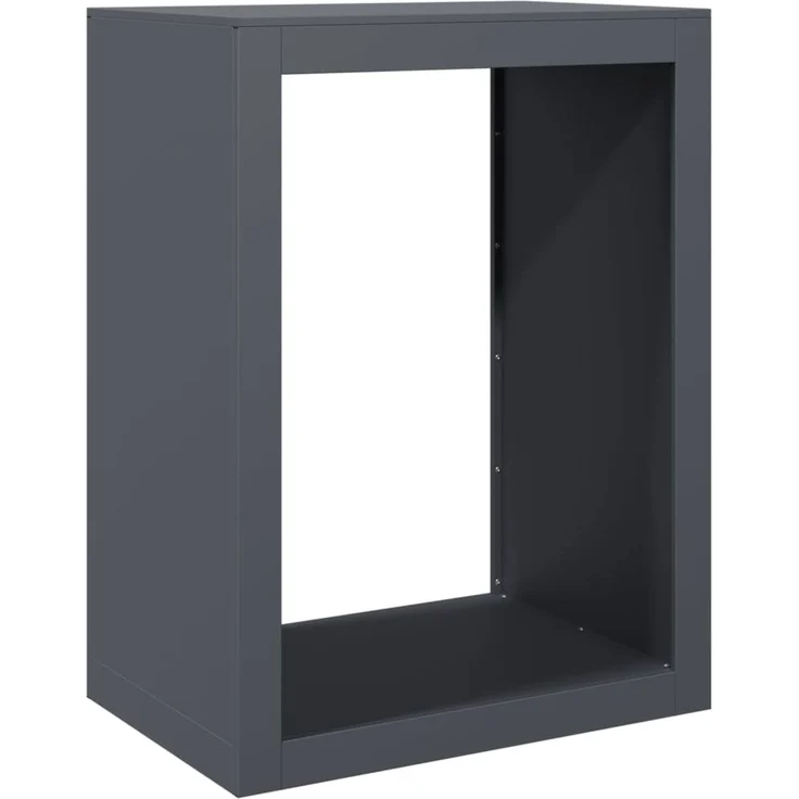 vidaXL Brennholzregal Anthrazit 60x40x80 cm Stahl 850998 – Bild 5