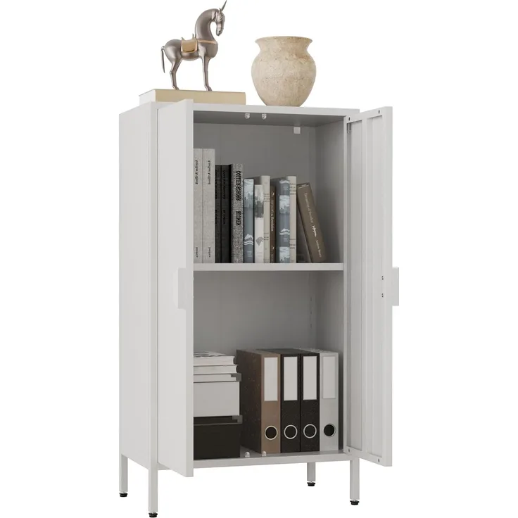 VCM Kommode & Sideboard Flokas 919944 Weiß H. 110 x B. 60 x T. 35 cm
