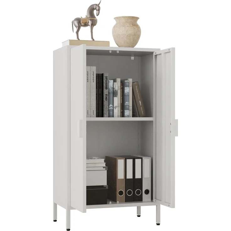 VCM Kommode & Sideboard Flokas 919944 Weiß H. 110 x B. 60 x T. 35 cm – Bild 1