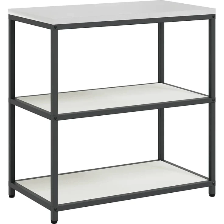 vidaXL Aufbewahrungsset für die Küche HATTEM 3 stk. Weiß 3392667 – Bild 6
