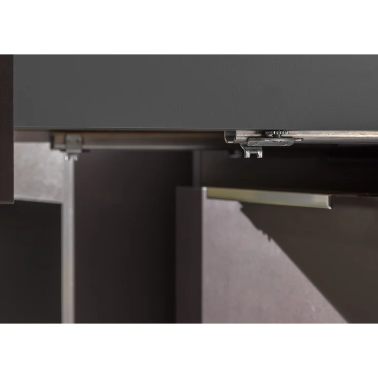 TV-Schrank >MAGIC< in WEISS - 300x236x65cm (BxHxT) – Bild 6