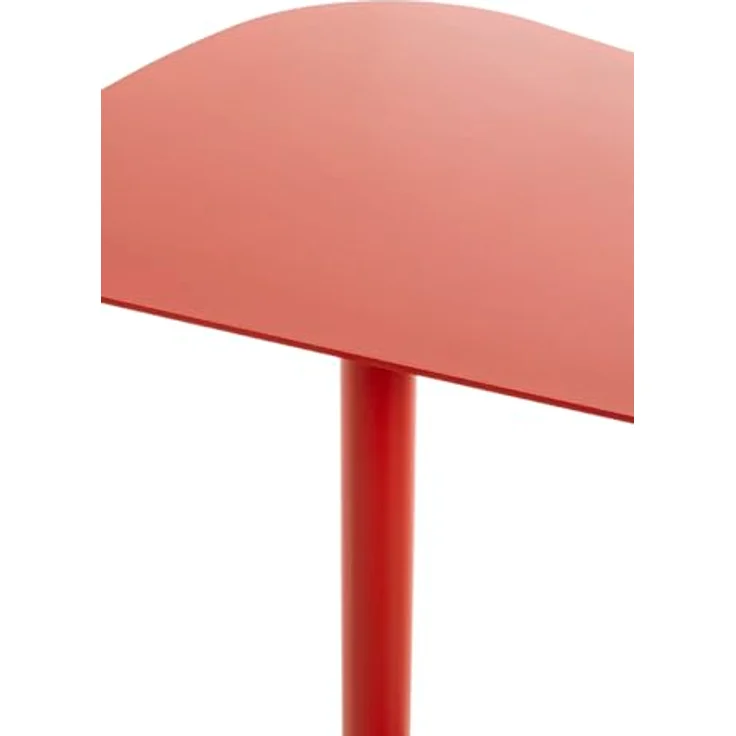 HAKU Möbel Beistelltisch, Metal, Rot, T 38 x B 53 x H 60 cm – Bild 7