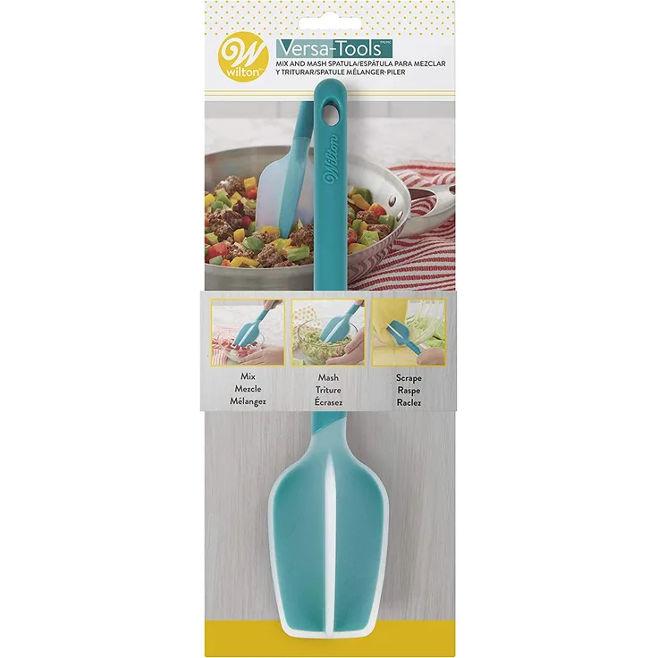 Wilton 02 Tortendekoration Misch- und Stampf-Teigschaber