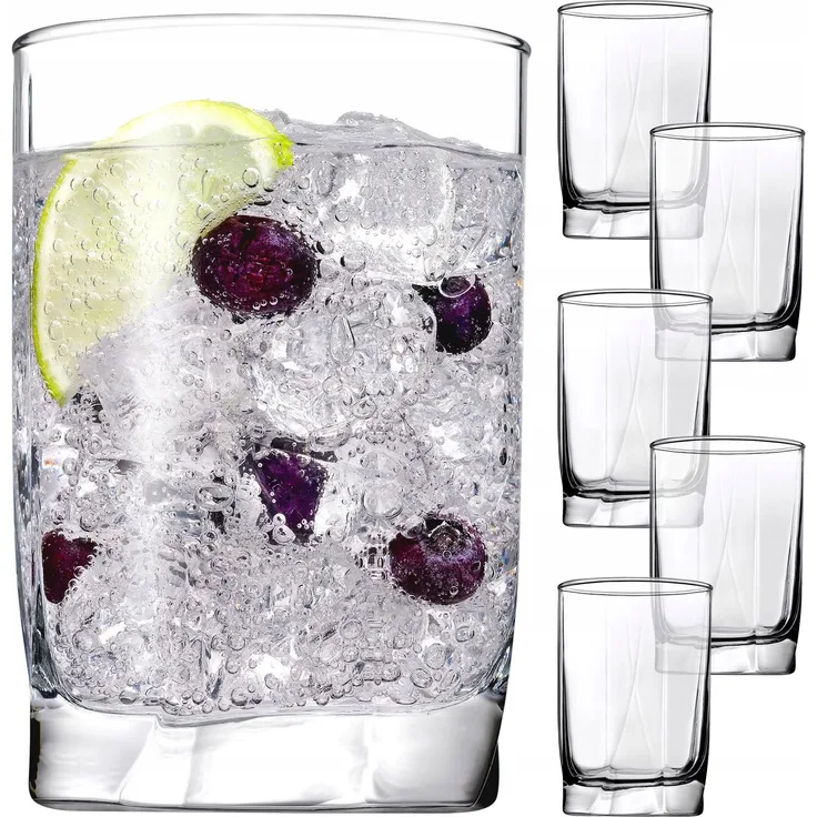 KADAX Gläserset für Saftgetränke 250ml x6