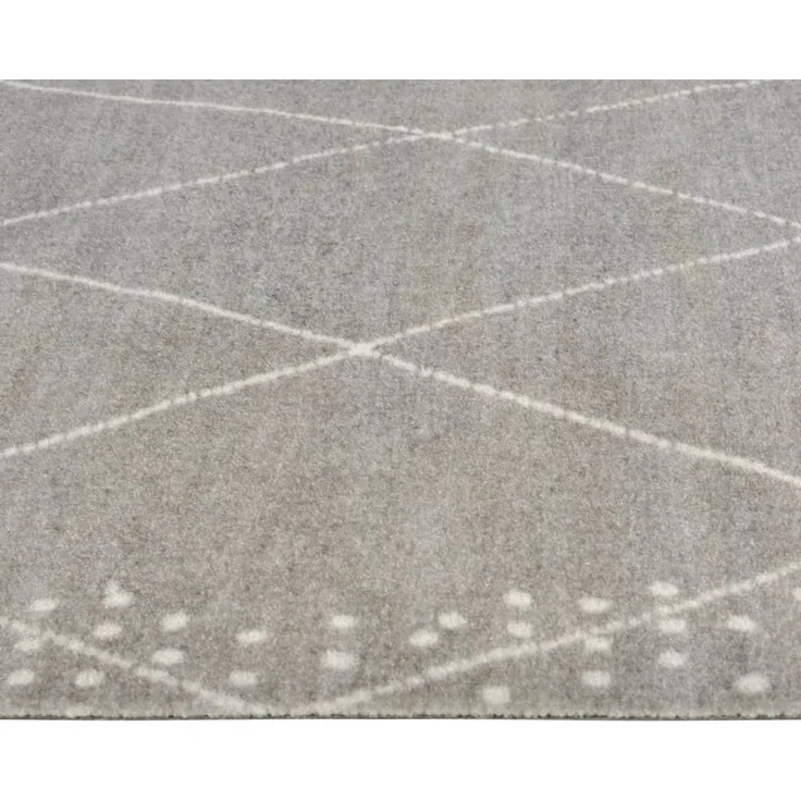 vidaXL Küchenteppich Waschbar Raute 60x180 cm Samt 136565 – Bild 3