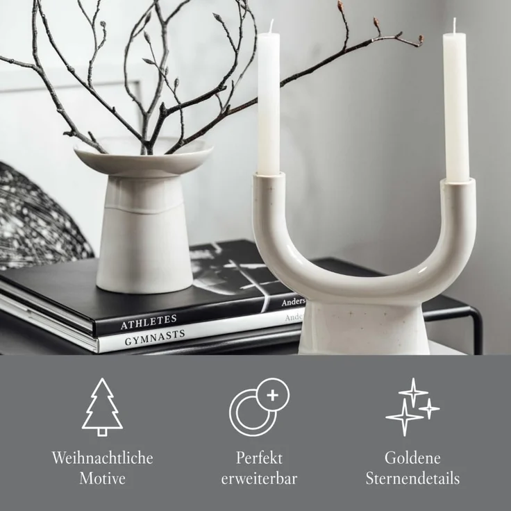 like. by Villeroy & Boch Winter Glow Vase 15,1 cm – Bild 5