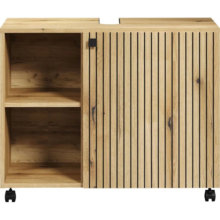 Waschbeckenunterschrank Bliss in Evoke Eiche 80 cm