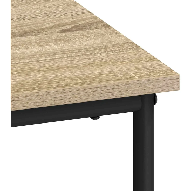 vidaXL Schreibtisch mit Stauraum Sonoma-Eiche 100 x 50 x 75 cm 8007991 – Bild 7