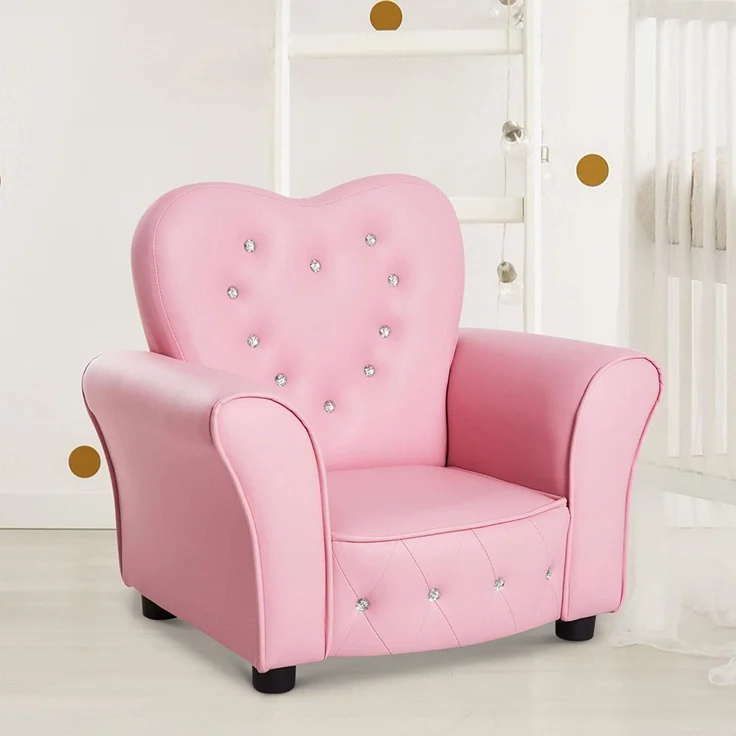 HOMCOM Sessel Kindersessel Prinzessin – Bild 2