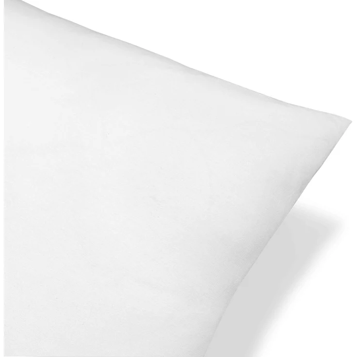 biberna Feinjersey-Spannbetttuch 0077144, weiß, 2x 40x80 cm – Bild 2