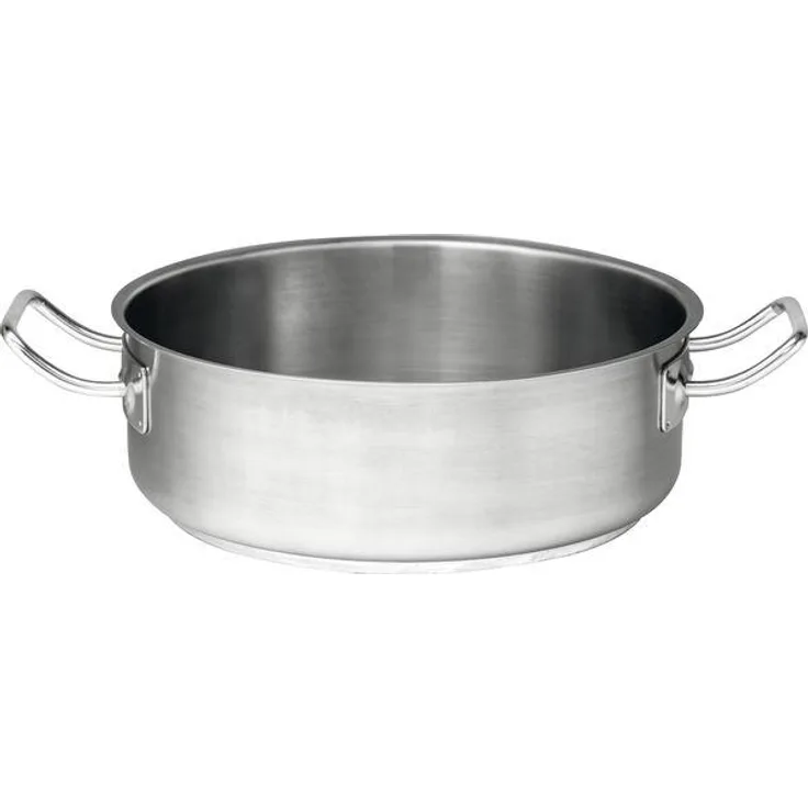 ILIOS Kochkunst Bratentopf, Inhalt: 13,00 Liter, Höhe: 130 mm, ø: 360 mm