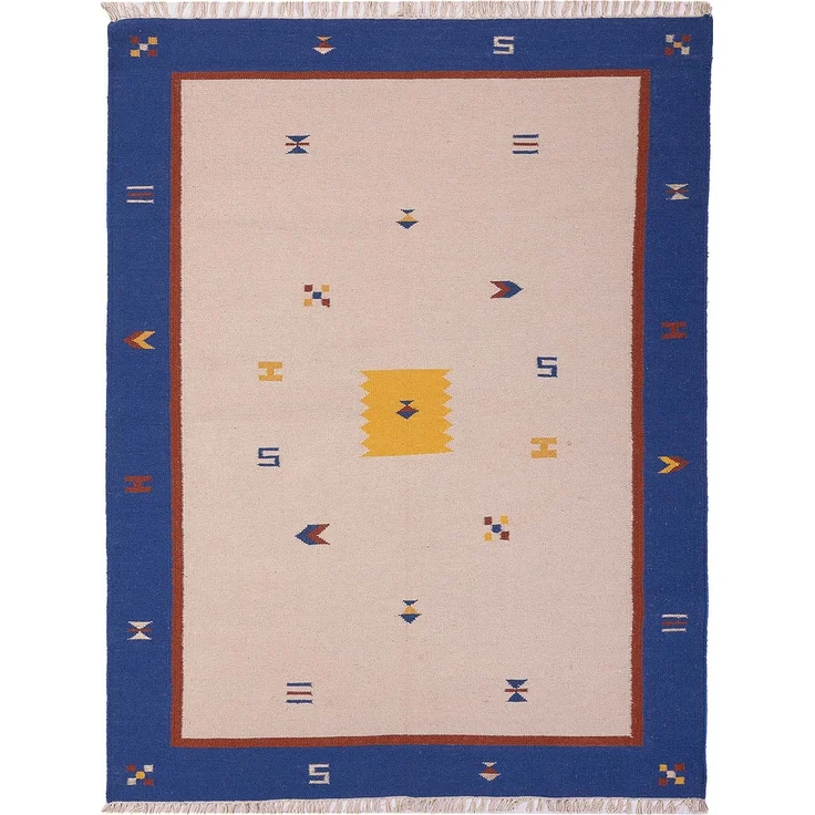 Kelim Teppich - Trendy - 240x170 cm - beige – Bild 1