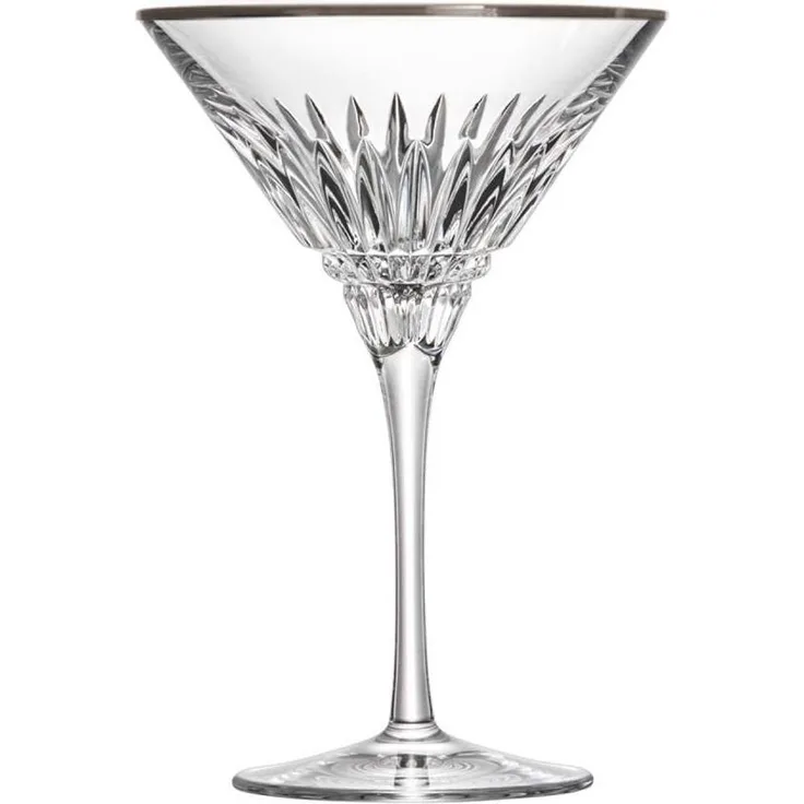 Cocktailglas Kristall Empire Platin clear (17,5 cm)