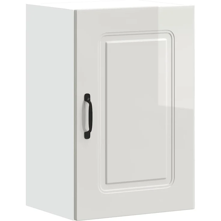 vidaXL Küchen-Hängeschrank Kalmar Hochglanz-Weiß Holzwerkstoff 853549 – Bild 2