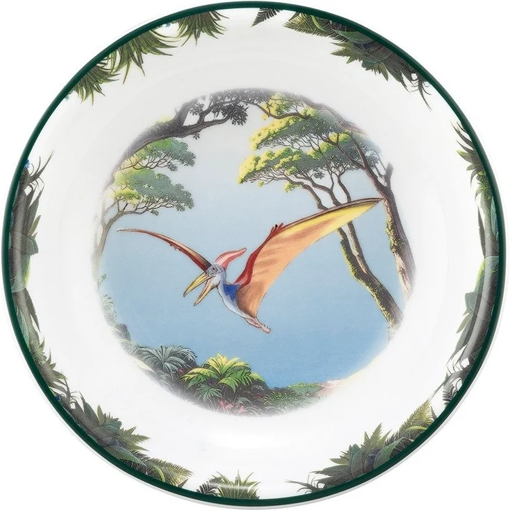 Seltmann Weiden Suppenteller Teller rund 20 cm, (1 St), Suppenteller Dino - Design – Bild 3