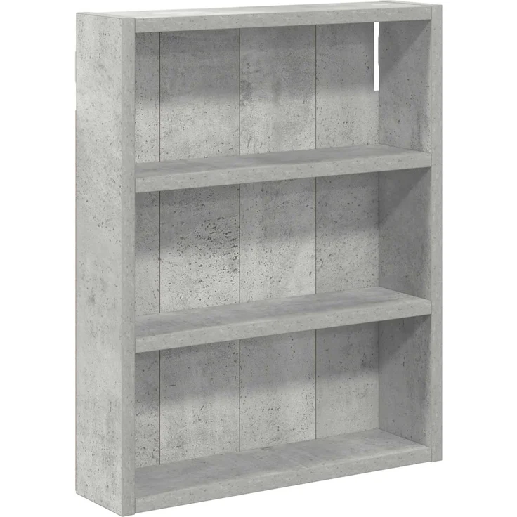 vidaXL Badezimmer-Wandschrank Betongrau 40 x 10 x 50 cm Holzwerkstoff 889346 – Bild 2